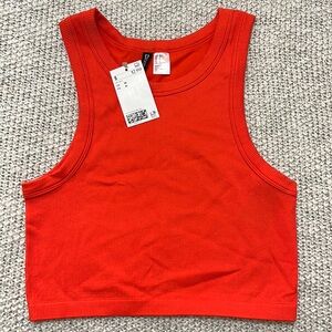 H&m orange tank